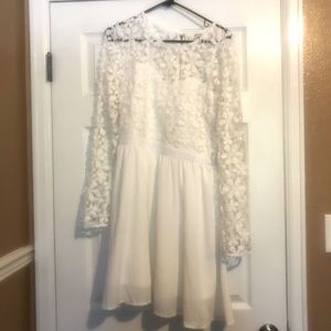 White Lace Dress